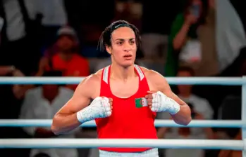 Imane Khelif ganó la medalla de oro en la categoría -66 kg del boxeo en los Juegos Olímpicos de París 2024. FOTO: Getty