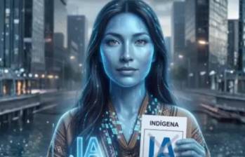 Gaitana, el avatar que impulsa lista al Congreso y que nació de un código. FOTO: INSTAGRAM GAITANA IA