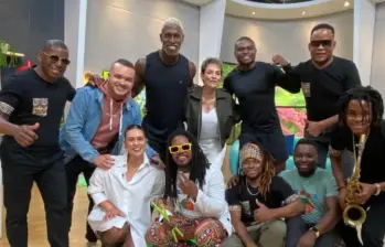 Esta agrupación, conformada especialmente por docentes, viene del Chocó y tiene también presencia en Antioquia, y ahora cerrarán este importante evento. FOTO: Redes sociales Los Reyes de la Chirimía