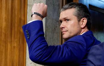 El secretario de Defensa de Estados Unidos, Pete Hegseth, regresaba a Estados Unidos de Bruselas, tras una reunión de ministros de Defensa de la OTAN. FOTO: Tomada de redes sociales @PeteHegseth 