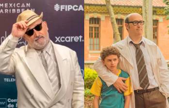 Javier Cámara protagonizó El olvido que seremos, película grabada en Medellín en 2019. FOTO: Cortesía.