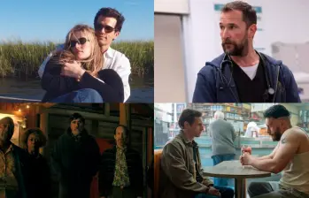Love Story, The Pitt, The Boroughs y Half Man hacen parte del listado de The Economist. FOTO: Disney+, HBO Max y Netflix