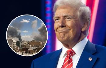 Mientras el Pentágono asegura que la ofensiva “apenas comienza”, el presidente Donald Trump afirma que las fuerzas iraníes han sido neutralizadas. FOTO: Getty y AFP