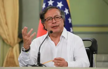 Gustavo Petro ha indicado en varias ocasiones que en sus investigaciones judiciales no hay registro del Cartel de los Soles. Foto: Colprensa