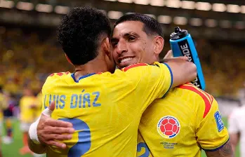 El lateral derecha antioqueño, Daniel Muñoz, es el goleador de Colombia en el Mundial de Norteamérica. Foto: Getty
