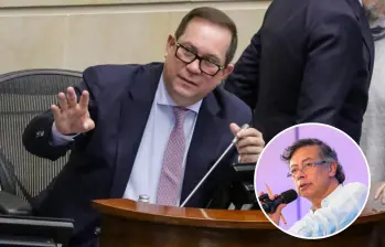 Lidio García es el presidente del Senado. Le respondió a la petición de Petro asegurando que “el Congreso es una rama autónoma e independiente del poder público”. Foto: Colprensa