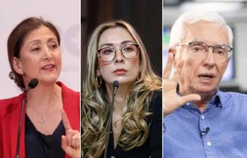 Íngrid Betancourt, Katherine Miranda y Jorge Enrique Robledo resultaron “quemados” en las elecciones de 2026 al Senado.FOTOS: Julio Herrera – El Colombiano – Colprensa