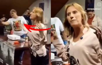 Se trata de una funcionaria del Departamento Nacional de Planeación. Foto: Brava News @BravaNewsco