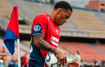 Juan José Córdoba en el partido ante Vasco da Gama por Conmebol Sudamericana. FOTO: Instagram cordoba_703