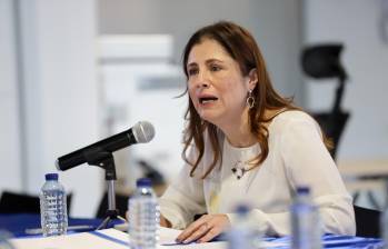 La defensora del Pueblo, Iris Marín. Foto: Colprensa