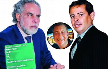 Armando Benedetti, ministro del Interior, y su hermano Camilo, socio de Force Improvement LLC. FOTO PRESIDENCIA