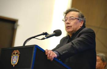 Gustavo Petro estuvo presente en el Encuentro nacional ciencias, tecnologías cuánticas e inteligencia artificial. Foto: Presidencia