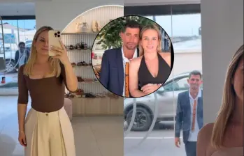 Diego Londoño apareció gracias a un video viral publicado por la creadora de contenido Amy Solano. Fotos: Capturas de video TikTok @amysolanogutierrez