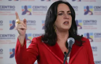 La senadora del Centro Democrático cierra su investidura tras sesionar durante cuatro años en el Congreso. Foto: Colprensa.