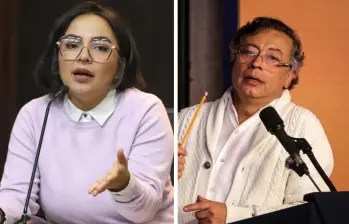 La aspirante al Senado, Jennifer Pedraza, le respondió al presidente que es él quien debe “pedir disculpas”. Foto: Colprensa.