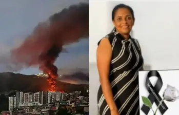 Yohana Rodríguez Sierra resultó víctima del ataque, que al parecer tenía como objetivo antenas de telecomunicaciones ubicadas cerca de su vivienda. Foto: AFP y tomada de redes sociales