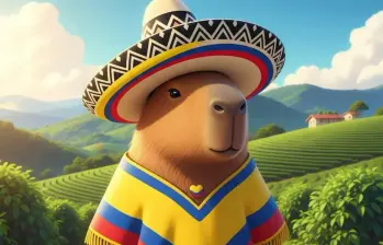 Google llamó “capibara” al chigüiro colombiano. Esto generó todo tipo de comentarios al respecto. FOTO: Tomada de X Google Colombia 