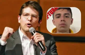 Harol Daniel Barragán fue condenado por el magnicidio de Miguel Uribe. Foto: Colprensa y captura de video