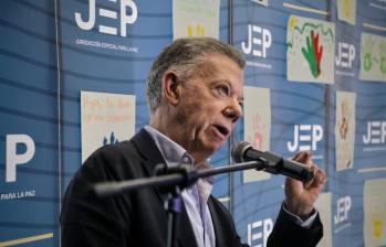 El Acuerdo de Paz con las Farc, que gestó la creación de la JEP, se firmó durante el gobierno de Juan Manuel Santos. Foto: Colprensa.