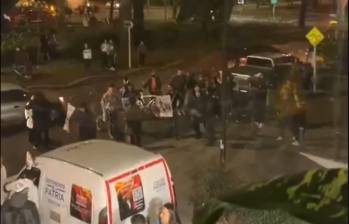 La sede de campaña está ubicada en el Parkway de Teusaquillo. Foto: Captura de video.