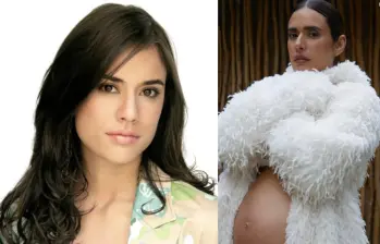 Carolina Ramírez anunció el embarazo de sus primero hijo a los 42 años. FOTOS: Colprensa - Tomada de Instagram @marieclairecolombia - @carocali