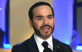 Abelardo de la Espriella habló en su espacio, ya habitual, de los domingos en la noche, sobre seguridad, comercio, balance de emergencias naturales, pero además cumplió fallo de tutela. FOTO: Presidencia