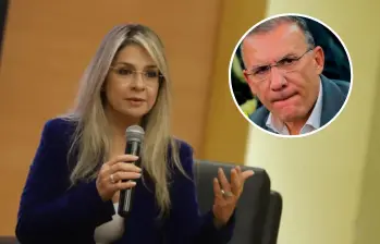 Vicky Dávila y Roy Barreras. Fotos: El Colombiano