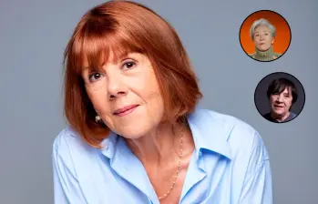 El libro de Gisèle Pelicot se lanzó este martes 17 de febrero en más de 20 países en el mundo. En los círculos, las actrices que serán las voces del audiolibro en inglés y español. Foto Cortesía Pascal Ito / Editions Flammarion y @penguinau