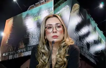 La Representante a la Cámara Katherine Miranda denunció que su sede de campaña en Bogotá fue vandalizada por encapuchados. Foto: Colprensa/Redes Sociales @KatheMirandaP