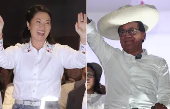 Roberto Sánchez se resiste a reconocer los resultados preliminares en la segunda vuelta presidencial en Perú. FOTOS: AFP - GETTY