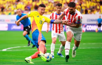 La última vez que Colombia recibió a Paraguay en Barranquilla, el marcador final fue un pálido 0-0, en 2021. FOTO: GETTY