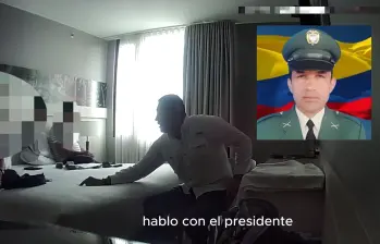Alexander Chalá en el Ejército. FOTO: REDES SOCIALES/MINISTERIO DE DEFENSA