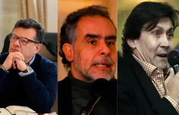 Armando Benedetti, Hollman Morris y Ricardo Leyva aparecen en el centro de varias investigaciones y denuncias. FOTO: EL COLOMBIANO.