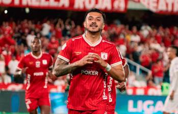 Yeison Guzmán, goleador del FPC con 8 tantos. FOTO: X AméricadeCali