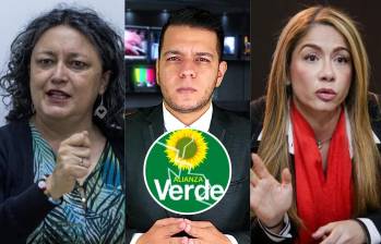 La Alianza Verde acumuló tensiones por diferencias ideológicas que incluyen petristas, centristas que apelan al voto de opinión y la derecha de Jota Pe Hernández. Foto: Colprensa.
