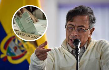 El presidente Petro ha tenido una serie de pronunciamientos que cuestionan la transparencia del sistema electoral con el que él mismo ha sido elegido. Foto: Colprensa