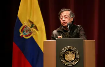 Presidente Gustavo Petro participando en política. Foto: Colprensa