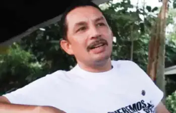 El Zarco Aldinever fundó, junto a Márquez, Santrich, El Paisa y Romaña, la disidencia de la Segunda Marquetalia. Foto: captura de video