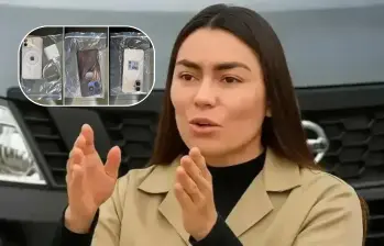 El celular de Daneidy Barrera Rojas, conocida como Epa Colombia, fue confiscado este miércoles. FOTOS: Cortesía - Policía Nacional 