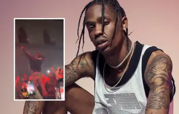 Lo que prometía ser una noche histórica en Estambul se convirtió en una pesadilla de apenas 20 minutos protagonizada por el reconocido rapero estadounidense Travis Scott. FOTO: Captura de video de redes sociales y @travisscott