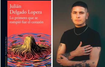 Julian Delgado Lopera es un escritor bogotano radicado en los Estados Unidos. Foto: cortesía Vilerx Perez