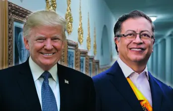 La reunión entre Trump y Petro duró más de lo previsto. Algunos temas no se tocaron. FOTO: EL COLOMBIANO