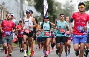 Versión de la carrera de la mujer. Foto: Colprensa-John Paz