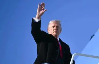 Donald Trump respondió al ataque a la embajada de Estados Unidos en Riad, Arabia Saudita. FOTO: AFP 