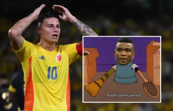 La derrota de Colombia ante Ecuador inundó las redes sociales de memes que no perdonaron. FOTO: AFP Y REDES SOCIALES 