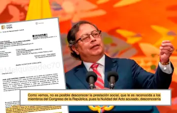 El viraje expone una contradicción entre el discurso actual del presidente Petro y los argumentos legales que su Gobierno sostuvo ante el Consejo de Estado. FOTO: PRESIDENCIA/X @Melquisedec70