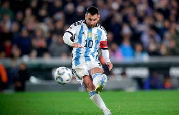 Lionel Messi le dio la victoria a Argentina en el arranque de las eliminatorias, en casa ante Ecuador. FOTO TOMADA @ARGENTINA