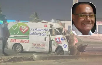 Sofanor Beltrán murió en un accidente de ambulancia en Atlántico. FOTOS: Tomada de las redes sociales - BluCaribe 