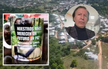 El Ejército destinó más de 1.200 millones de pesos a la compra de elementos para dotar una miscelánea a gran escala. En la bolita, Pablo Bustos, de la Redver. Foto: Julio Herrera y cortesía Semana.