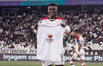 Kevin Viveros y un nuevo mensaje de aliento para Colombia. FOTO: Instagram kevinviveros9
